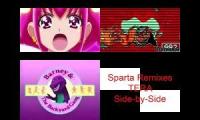 Thumbnail of (LOUD?) Sparta Remixes Side-By-Side 240