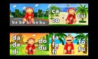 Thumbnail of El Mono Sílabo all a e i o u
