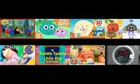 8 nursery rhymes played at once