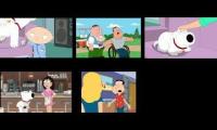 Thumbnail of Quagmire and Stewie and Lois and Joe and Bonnie is so mad at Brian 2