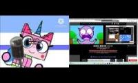 Thumbnail of up to faster unikitty but YouTube multiplier