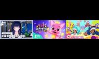 Thumbnail of Baby Shark Korean Version2 Triple Mashup (Enoung x Pinkfong and Hogis Concert x Bebefinn and Minjee)