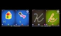 Thumbnail of LetterSchool Learn To Write Alphabet Block VS Cursive Uppercase VS Lowercase (Silver)