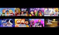 Thumbnail of all episodes at the same time