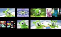 Thumbnail of 22 gummy bears in reversed