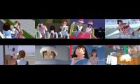 Thumbnail of all 8 @MioAidaFanYMAT played at once