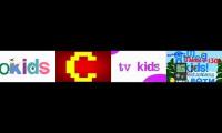 Thumbnail of Tvokids logo blooperganza 1, 2, 3, and 4
