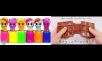 Thumbnail of Asmr Satisfying Slime My Little Pony Crazy Satisfying Slime Mashup In Asmr Satisfying Chocolate From