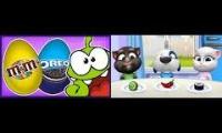up to faster 2 parison to om nom talking tom