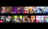 Thumbnail of My talking Tom and friends mashup